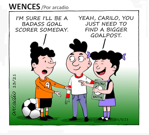 Cartoon: The adventures of Wences (medium) by Cartoonarcadio tagged cartoon