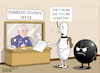 Cartoon: An abused bowling pin. (small) by Cartoonarcadio tagged bowling,sport,humans
