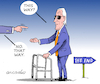 Cartoon: Biden and His Race for the Pres (small) by Cartoonarcadio tagged biden,democrats,us,elections,democracy
