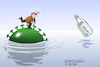 Cartoon: Covid without truce. (small) by Cartoonarcadio tagged covid,pandemic,vaccines,health
