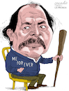 Cartoon: Daniel Ortega-Nicaragua. (small) by Cartoonarcadio tagged ortega nicaragua dictatorship central america latin