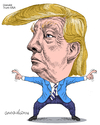 Cartoon: Donald Trump- USA (small) by Cartoonarcadio tagged trump,elections,usa,america,candidates,democracy,republicans,politicians,people