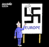 Cartoon: European political map (small) by Cartoonarcadio tagged europe,elections,politicians