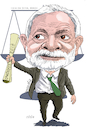 Cartoon: Lula Da Silva-Brazil (small) by Cartoonarcadio tagged lula,da,silva,brazil,latin,america,world,corruption