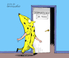 Cartoon: Medical appointment. (small) by Cartoonarcadio tagged medicine banana health appoinment doctor
