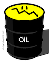 Cartoon: Oil prices down (small) by Cartoonarcadio tagged oil,prices,market,gasoline,energy