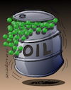 Cartoon: Pop corn in oil. (small) by Cartoonarcadio tagged oil,opec,energy,gas