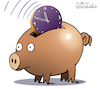 Cartoon: Saving time. (small) by Cartoonarcadio tagged time,clock,saving,life