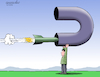 Cartoon: Self defense. (small) by Cartoonarcadio tagged humor,military,wars,conflicts