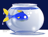 Cartoon: Strange fish tank. (small) by Cartoonarcadio tagged fish tank humor cartoon