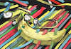 Cartoon: Surrealist Banana. (small) by Cartoonarcadio tagged banana,surrealism,art,watercolor