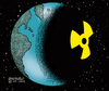 Cartoon: The dark side of the earth. (small) by Cartoonarcadio tagged world,planet,energy,danger,nuclear,power