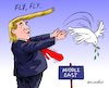 Cartoon: The Trump peace Plan. (small) by Cartoonarcadio tagged middle east trump peace plan asia israel palestine