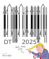 Cartoon: Trade war of Trump. (small) by Cartoonarcadio tagged trade,war,economy,tariffs,trump