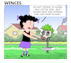 Cartoon: Wences and his Friends (small) by Cartoonarcadio tagged humor,wences,comic