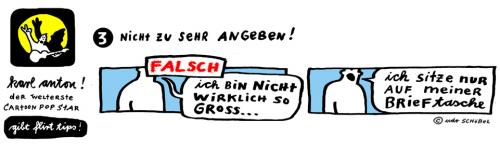 Cartoon: Karl-Anton FlirtTIPS3 (medium) by udoschoebel tagged flirttips,cartoon,popstar,udo,schöbel