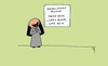 Cartoon: Wer es  glaubt  wird selig (small) by Any tagged religion