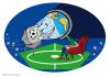 Cartoon: --- (small) by toonwolf tagged soccer fußball football