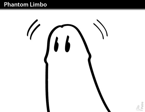 Cartoon: Phantom Limbo (medium) by PETRE tagged phantoms