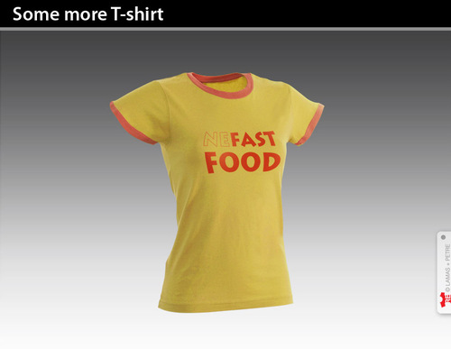 Cartoon: Some more T-Shirt (medium) by PETRE tagged nutricionism,food,shirt