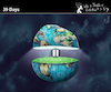 Cartoon: 39 Days (small) by PETRE tagged worldcup,fifa,football,fußball,welt