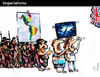 Cartoon: IMPERIALISMS (small) by PETRE tagged indigenous,peoples,war,invasion,america,falklands,argentina,united,kingdom