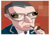Cartoon: Jean Paul Sartre (small) by PETRE tagged caricature,sartre,france,philosophers