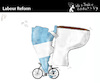 Cartoon: LABOUR REFORM (small) by PETRE tagged work,arbeit,labour,argentina