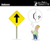 Cartoon: Stakeouts (small) by PETRE tagged traffic signals arrow ampeln