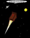 Cartoon: Braking the wind! (small) by Hezz tagged space,alien
