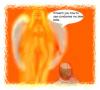 Cartoon: Himmlische hilfe (small) by Hezz tagged gabrielle