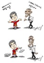 Cartoon: Hu Jin Tao Vs Apple (small) by thinhpham tagged apple,funny