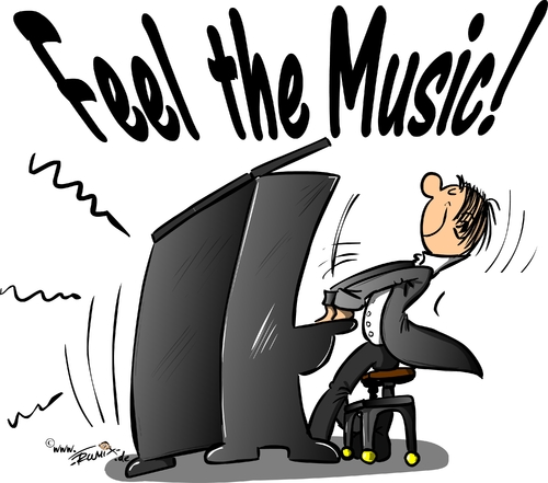 Cartoon: PianoMan (medium) by Trumix tagged pianoman,piano,klavier,music,jazz