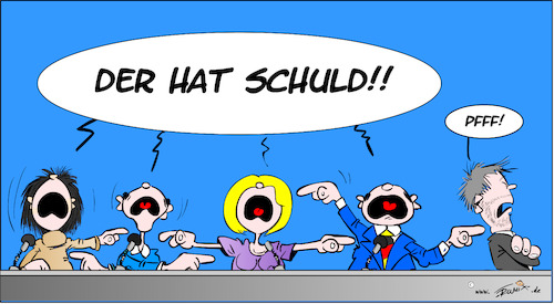 Cartoon: Schuldzuweisungen (medium) by Trumix tagged aschaffenburg,magdeburg,bundestagswahlkampf,parteien,wahlkampf,aschaffenburg,magdeburg,bundestagswahlkampf