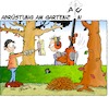 Cartoon: Abrüstung (small) by Trumix tagged herbst,herbstmanöver,gartenzaun,laubblaeser,laub,blaetter,laubsauger,gartengeraet