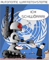 Cartoon: Autonome Waffensysteme (small) by Trumix tagged autonome,waffensysteme,ethik,waffen,roboter,robotic,combat,systems,militärroboter,kampfroboter