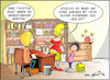 Cartoon: Bildungsnotstand Deutschland (small) by Trumix tagged defizite,lesen,rechnen,schuelern,rechenschwaeche,schule,bildung,bildungssystem