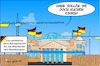 Cartoon: Dann sollen sie halt Kuchen esse (small) by Trumix tagged bundestag,neubau,kosten,reichstag,schulden,schuldenbremse,kuchen