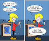Cartoon: Europawahl (small) by Trumix tagged ursula,von,der,leyen,europwahl,kandidatur,eu