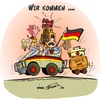 Cartoon: Fussball EM (small) by Trumix tagged fussball,europameisterschaft,em,yogi,jogi,löw,trummix,deutschland