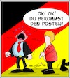 Cartoon: Postengeschachere (small) by Trumix tagged merkel,schulz,groko,regierung,sondierung,cdu,spd,csu,seehofer