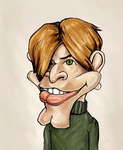 Cartoon: portrait (medium) by gartoon tagged caricature
