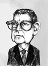 Cartoon: Dmitri Shostakovich (small) by gartoon tagged composer,pianist,musician,artist
