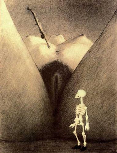 Cartoon: alfred kubin zu ehren (medium) by NIL auslaender tagged tags