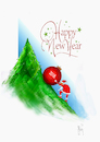 Cartoon: Happy New Year (small) by Hule tagged happy