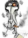 Cartoon: smoke (small) by dvrnoztnc tagged smoke,caricature,cartoon