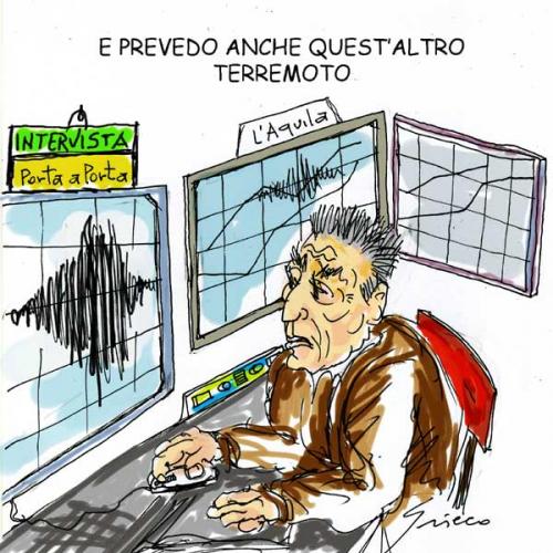 Cartoon: Terremoti italiani (medium) by Grieco tagged grieco,terremoto,italia,abruzzo,berlusconi