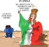 Cartoon: CELEBRAZIONI (small) by Grieco tagged grieco,25,aprile,berlusconi