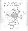 Cartoon: Fleisch Lust (small) by Tobias Schülert tagged essen,