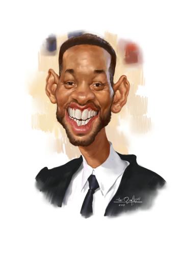 Cartoon: Will Smith (medium) by Amir Taqi tagged will,smith